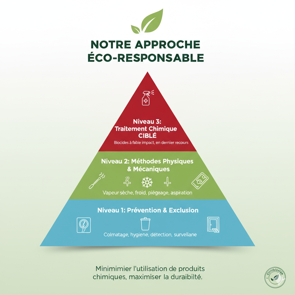 Pyramide de la lutte intégrée contre les nuisibles